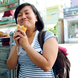 Busy petrol stations or convenience stores