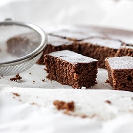 Cassava brownies