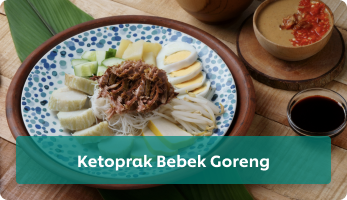 Resep Ketoprak Bebek Goreng