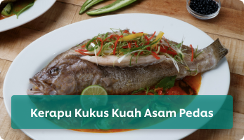 Resep Kerapu Kukus Kuah