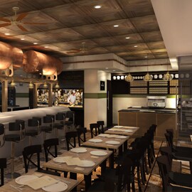 Lay out the interior in basic forms Lay out the interior in basic forms