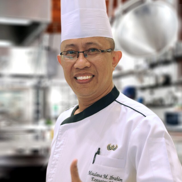 Chef Maulana Malik Ibrahim, Executive Chef of the Sultan Hotel