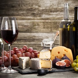 You can enhance food flavour with Italian red wine!