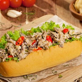 Colour combination sandwiches