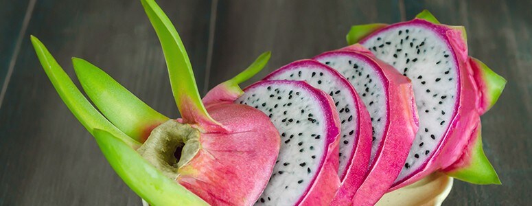 Dragonfruit beautifully presented Dragonfruit beautifully presented