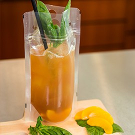 Sparkling Peach Breakfast Tea Sparkling Peach Breakfast Tea