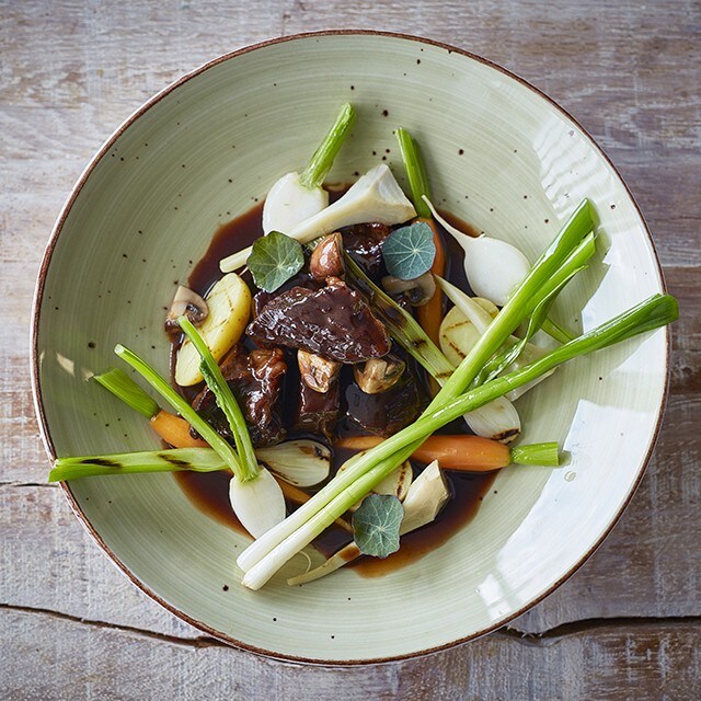 Beef Bourguignon with Dark Chocolate