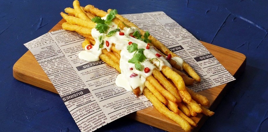 Long Salted Egg Fries