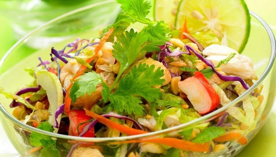 resep salad Asia