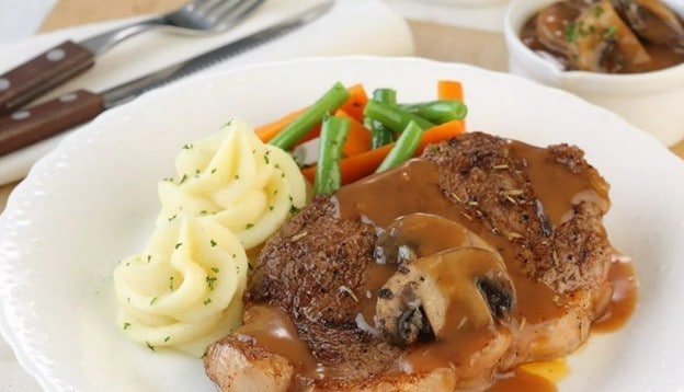 Sirloin Steak Mushroom Sauce Sirloin Steak Mushroom Sauce