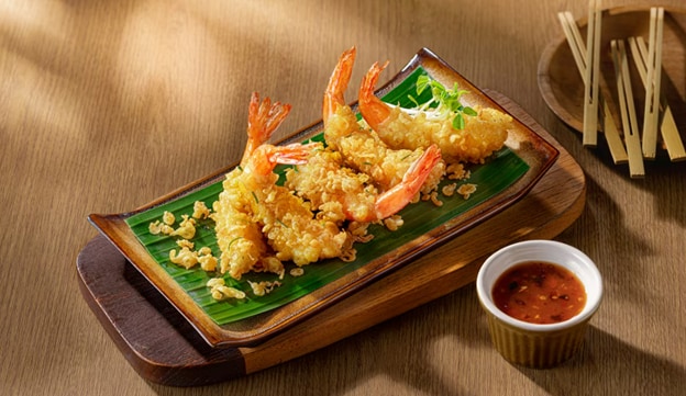 1. Tempura peyek udang