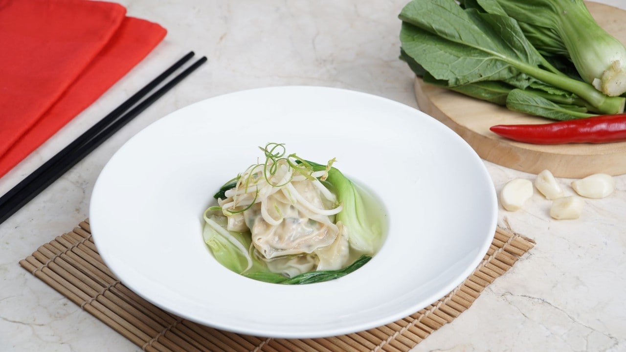 Vegetables Wonton Soup