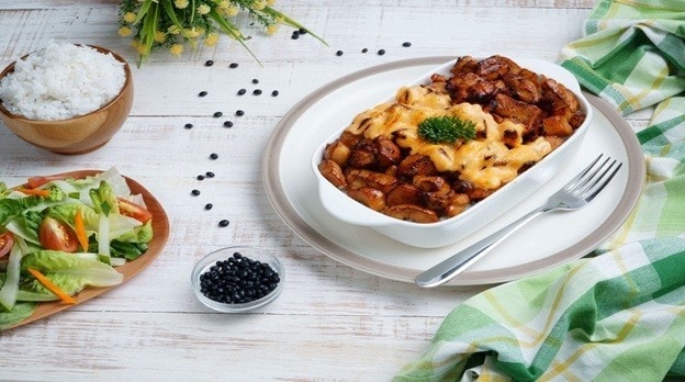 resep sate ayam goreng saus mentai