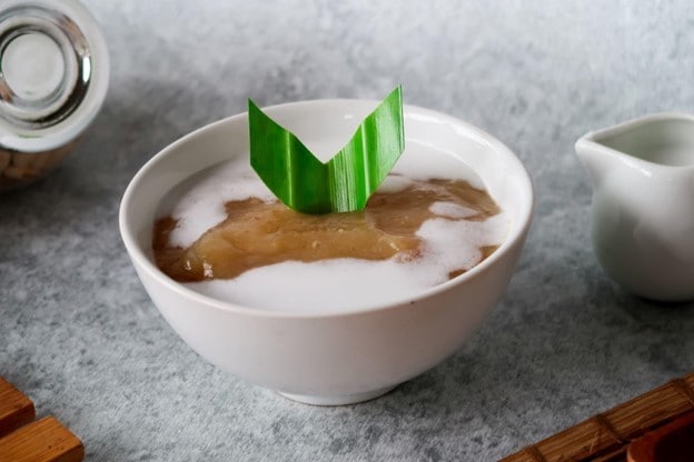 Bubur singkong untuk ide menu dessert. Bubur singkong untuk ide menu dessert.