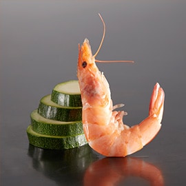 2. Kombinasi zukini dan udang