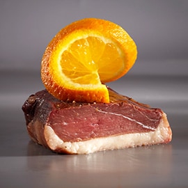 3. Kombinasi daging bebek asap dan jeruk 3. Kombinasi daging bebek asap dan jeruk