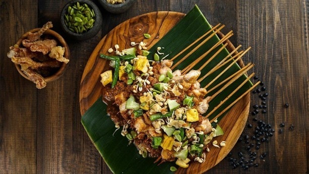 resep sate goreng tumpah