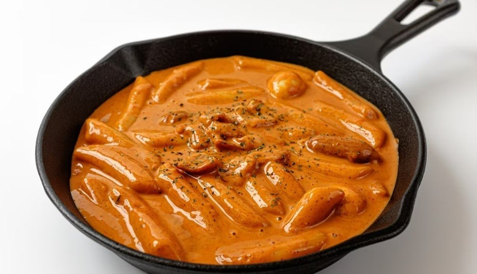 resep tteokbokki creamy pedas dan gurih